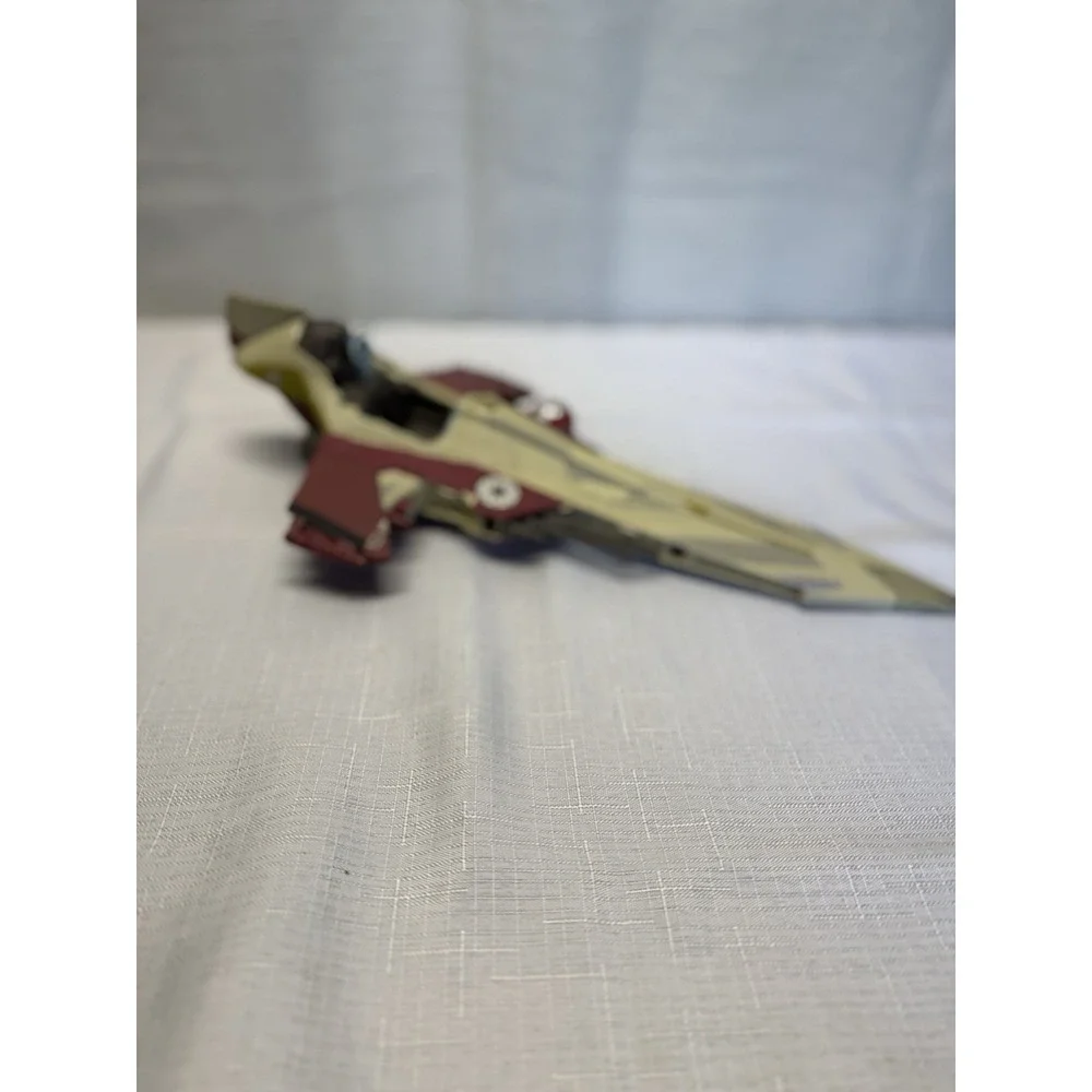 Hasbro Star Wars Obi-Wan Kenobi Jedi Starfighter Ship Vehicle 2004 3.75